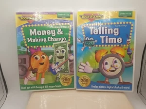 2~ROCK n LEARN - Money and Making Change  & Telling Time  DVD Educational (NEW) - Bild 1 von 2