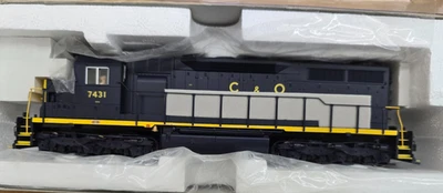 ATLAS HO #9241 SD35 Low Nose Chesapeake & Ohio 7431 DC ONLY NO SOUND - Image 1 of 4