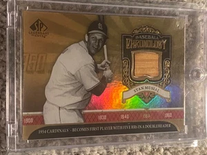 STAN MUSIAL 2006 SP LEGENDÄRE SCHNITTE GEBRAUCHTES SPIEL ST LOUIS CARDINALS SCHLÄGER GOLDFOLIE - Bild 1 von 2