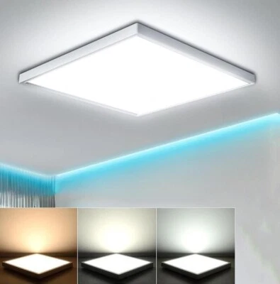 Plafoniera LED 30W CCT Regolabile 40x40CM 3 Tonalità di Luce IP20 per Interni - Immagine 1 di 4