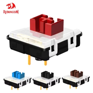 REDRAGON SMD RGB MX Low Profile 5.5 Switch 3Pin Clicky Linear Tactile Silent - Picture 1 of 14