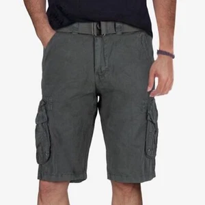 RAW X Men's Belted 12.5" Inseam Cargo Shorts Style: RMS-17021 New With Tags - Picture 1 of 2