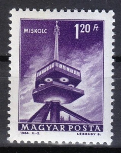 Hungary 1964 MNH Mi 2010 Sc 1517 Television transmitter, Miskolc ** - Picture 1 of 2