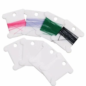 120Pcs Embroidery Floss Bobbins - Cross Stitch Thread Storage Holders Set NEW - Picture 1 of 13