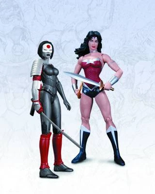 Wonder Woman vs Katana Action Figure 2-Pack Set New 52 DC Collectibles SEALED - Image 1 of 4