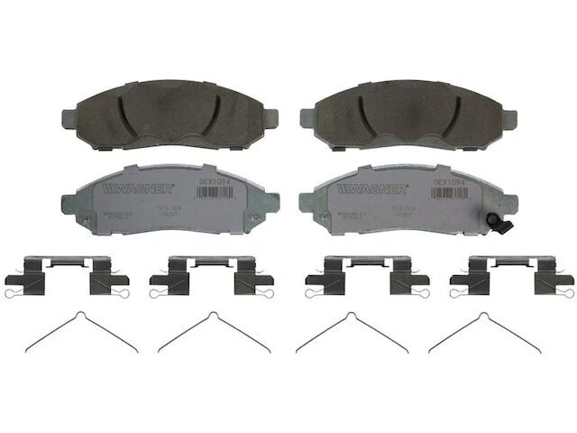 Para 2009-2012 Suzuki Equator conjunto de pastilhas de freio dianteiro Wagner 53845DTTQ 2010 2011 - Imagem 1 de 2