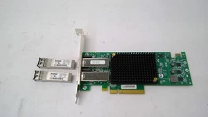 Emulex OCE11102 10GB SFP Gigabit Ethernet Server Adapter Card PCIe w/2 SFP - Picture 1 of 3