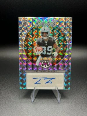 2023 Panini Mosaic - Rookie Scripts #RS-TT Tre Tucker (AU, RC) - Image 1 of 2