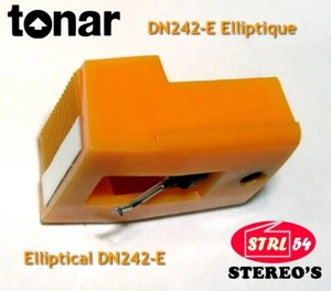 DN242E Elliptical Diamond Tonar for DUAL DMS242E DN242 DMS240 Fts DN241 DN411 - Picture 1 of 12