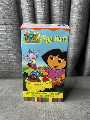 VTG Dora The Explorer Egg Hunt VHS VCR Promo 2004 Nick JR - Image 1 of 4