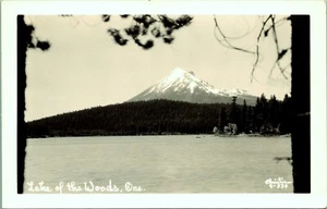 RPPC Lake of the Woods Oregon Real Photo Postcard Christian - Picture 1 of 2