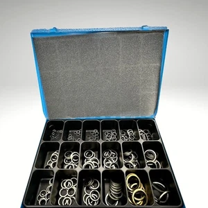 Hydraulik Dichtung, Usit-Ring,Stahl verz.metrisch/zöllig 235 tlg. Sortiment Set! - Bild 1 von 1