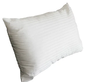 5* Almohadas a rayas satinadas 250TC de lujo calidad hotelera (par) - ENVÍO GRATUITO - Imagen 1 de 4