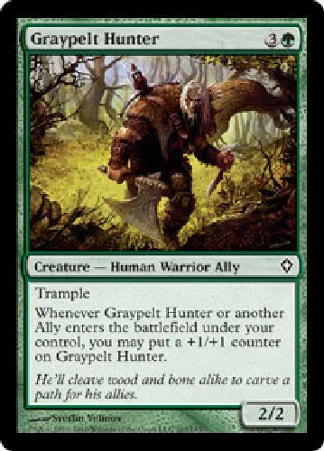 GRAYPELT HUNTER FOIL Worldwake MTG Magic the Gathering Cards DJMagic - Image 1 of 1