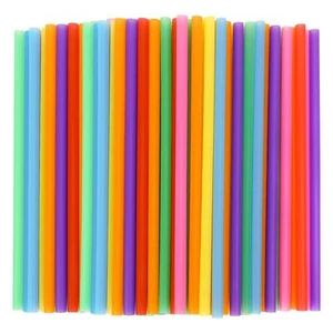 Tomnk 120 Pack Jumbo Smoothie Straws 10.3 Inch Straws Disposable Milkshake - Picture 1 of 7