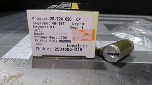 Cilindro de núcleo cerrojo comercial Schlage Primus 20-724 626 CP 20-724-CP-626 - Imagen 1 de 5