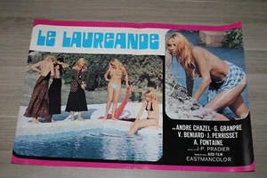 Vintage Erotic Movie Cinema Poster - Le Laureande - 1975 - XXX - Imagen 1 de 5