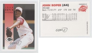 1994 Kahn's Cincinnati Reds John Roper #44