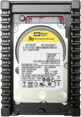 Hard Drive WD VelociRaptor WD800HLFS 80GB 10000RPM 16MB SATA II 3.5" Inch - Image 1 of 2