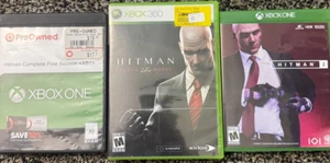 Microsoft Xbox One Hitman Complete First Season & Hitman 2 + 360 Blood Money - Picture 1 of 3