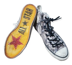 Las mejores ofertas en Parte superior de cuero Converse Negro Zapatos  Casuales para hombres | eBay