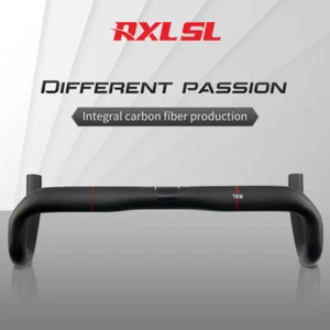 Carbon Drop Bar External Routing Racing Bike Handlebar 380/400/420/440 USA stock - Picture 1 of 12