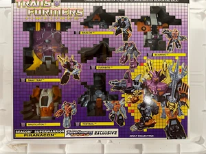 Vintage Transformers TFCC Timelines Seacon Geschenkset Piranacon Neu in Verpackung - Bild 1 von 3