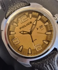 MENS POLICE TEXAS WATCH 13836JS/61 BRAND NEW OLDER MODEL NEW/BOXED/BOOKLET - Picture 1 of 9