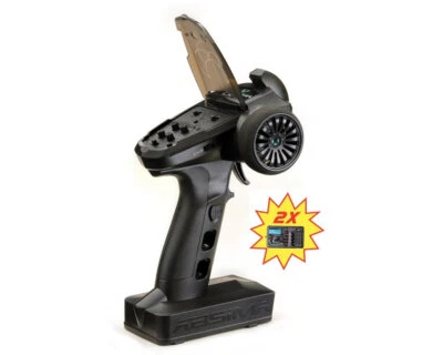 Absima Fernsteuerung 4-Kanal CR4S V2 2.4GHz mit zwei Empfänger R4WP-Micro  ... - Bild 1 von 4