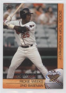 2005 MultiAd Sports Pacific Coast League Top Prospects Rickie Weeks #35