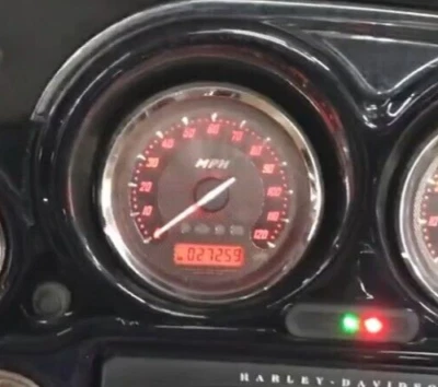 2011 Harley Electra Glide CVO Speedometer Odometer Gauge 27,259 miles - Image 1 of 4