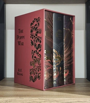 The Poppy War Trilogy R. F. Kuang LitJoy Special Edition All 3 Signed New - Image 1 of 4