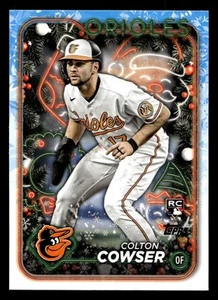 2024 Topps Holiday Colton Cowser #H170 RC Baltimore Orioles - Picture 1 of 2