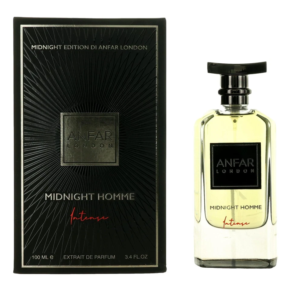 London Midnight Intense de Anfar, 3,4 OZ Extrait de Parfum Spray Hombre Foto 1 de 1