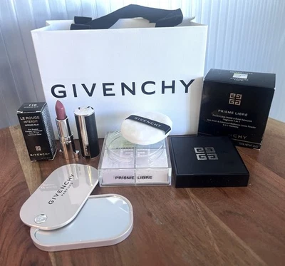 Givenchy Prisme Libre  Powder Classic # 1 Mousseline Pastel, Mirror, Lipstick - Image 1 of 4