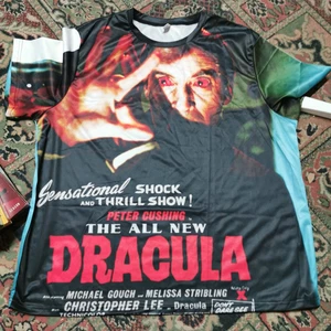 Dracula aka Horror of Dracula Hammer inoffizielles Herren T-Shirt 54 Zoll Brustumfang - Bild 1 von 13