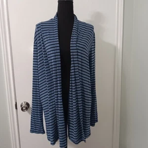 LL Bean Damen Strickjacke gestreift Stretch Größe XL - Bild 1 von 6