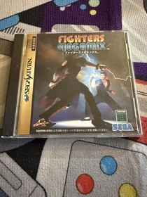 Fighters Megamix (Sega Saturn) (NTSC-J) Complete with Warranty Card - US Seller