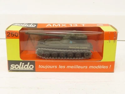 Solido 250 AMX 13T Battle Tank w/90MM Cannon LN  - Image 1 of 4