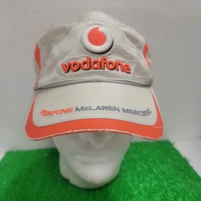 Vodafone McLaren Mercedes Lewis Hamilton Baseball F1 Team Racing Cap Hat 5 Panel - Image 1 of 4