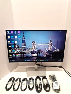 Dell U2723QE 27" 4K IPS USB-C Hub Monitor – Great Condition, DP Port Not Working - Image 1 of 4