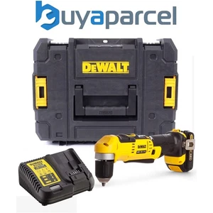 Dewalt DCD740D1 18v XR 2 Speed Right Angle Drill Lithium -1 Battery Charger Case - Picture 1 of 6