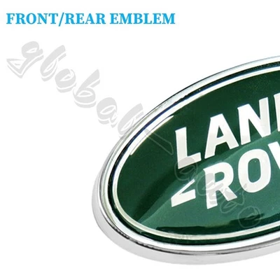 1PC For RANGE ROVER REAR TRUNK / FRONT GRILLE BADGE GLOSS GREEN EMBLEM BADGE Foto 1 de 4