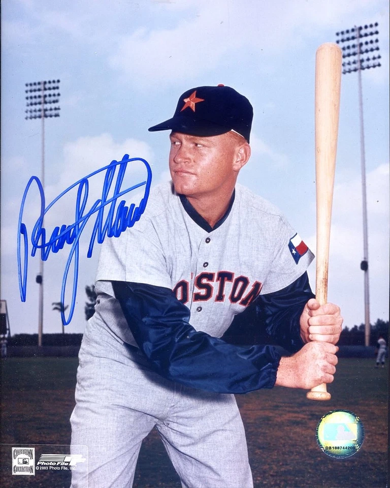 Rusty Staub w/ the Houston Colt .45s -signed 8x10 photo INPERSON w/COA - Image 1 of 1