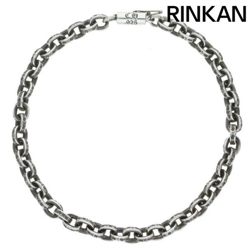 CHROME HEARTS Bracciale uomo argento catena carta cuori cromati 8 pollici usatodb326c1774cb304a