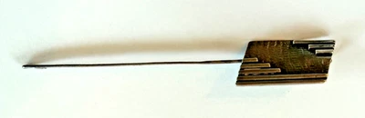 Sterling Modernist/Deco/Brutalist Book Mark, (Hallmarked) - Immagine 1 di 4