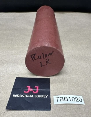 Varilla Redonda PTFE Rulon, Granate 2-1/4, 1-1/2" Diámetro x 8-1/4” Longitud || NNB 🇺🇸 Foto 1 de 3