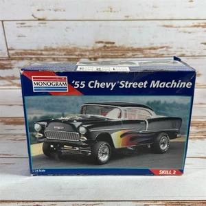 Monogram '55 Chevy Street Machine Modellbausatz im Maßstab 1:24 ungebaut - Bild 1 von 6