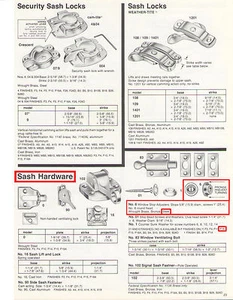 IVES #6F14 FENSTERANSCHLAGVERSTELLER, SCHMIEDESTAHL, VERNICKELT POLIERT (US14) - Bild 1 von 2