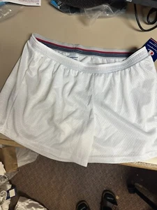 Champion Mesh White Athletic Shorts lined xl womens - Picture 1 of 2